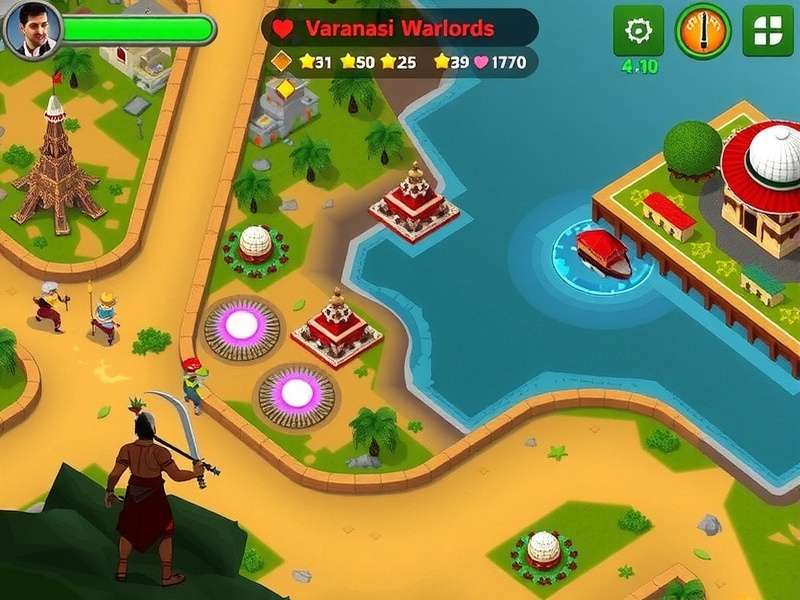 Varanasi Warlords Game Screenshot